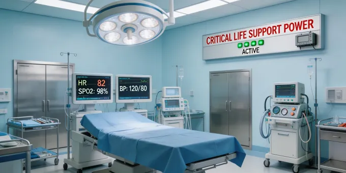 Healthcare critical power solutions